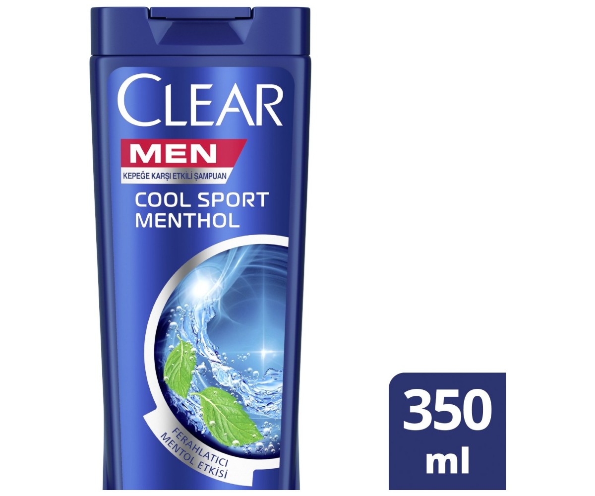 Clear Men Cool Sport Menthol Şampuan 350 Ml