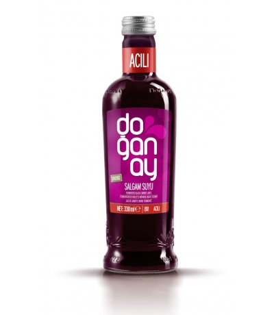 Doğanay Şalgam Cam Şişe 330 Ml Acılı