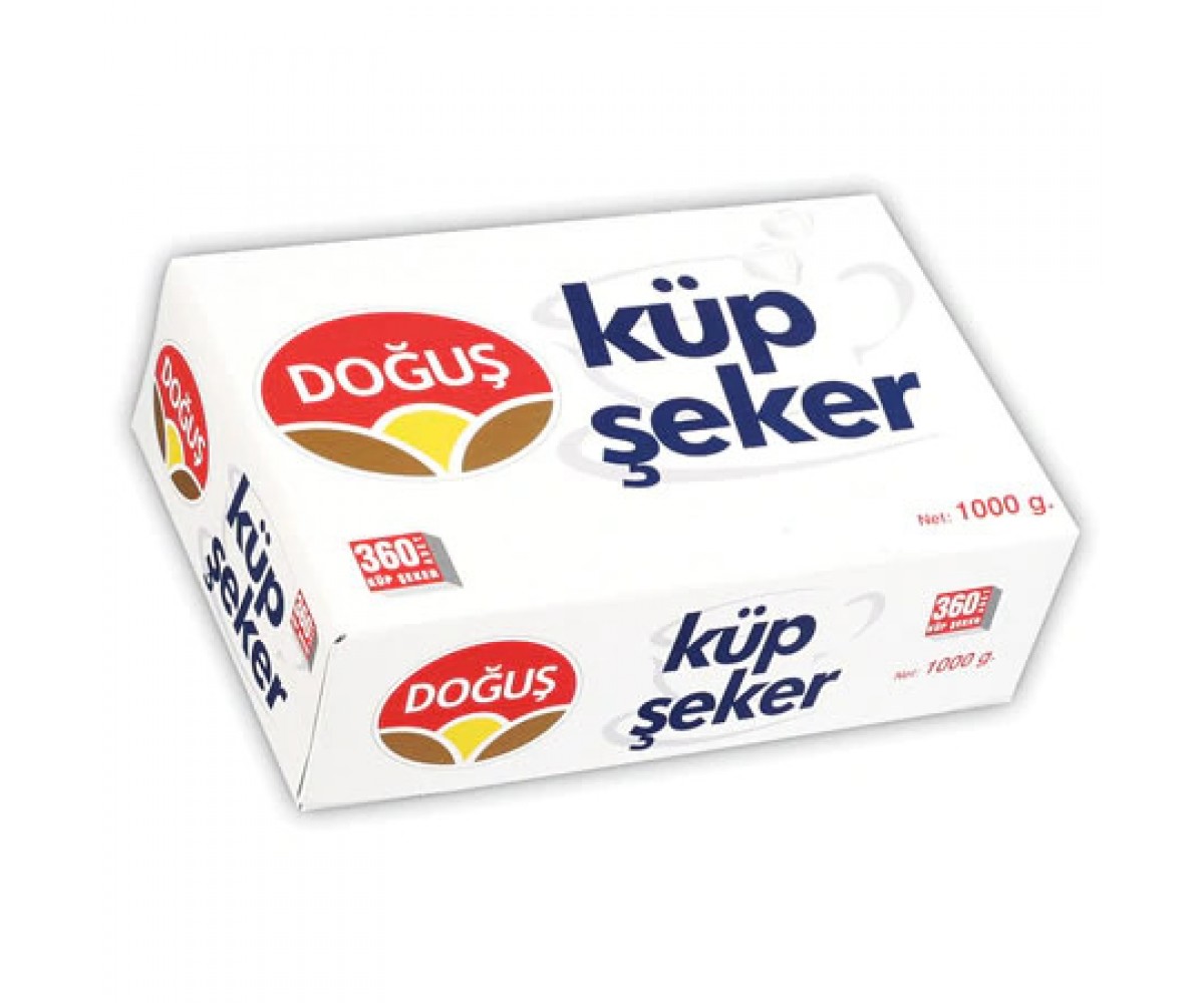 Doğuş Küp Şeker 360 Adet 1 Kg