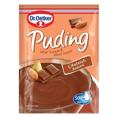 Dr. Oetker Çikolatalı Bademli Puding 118 G