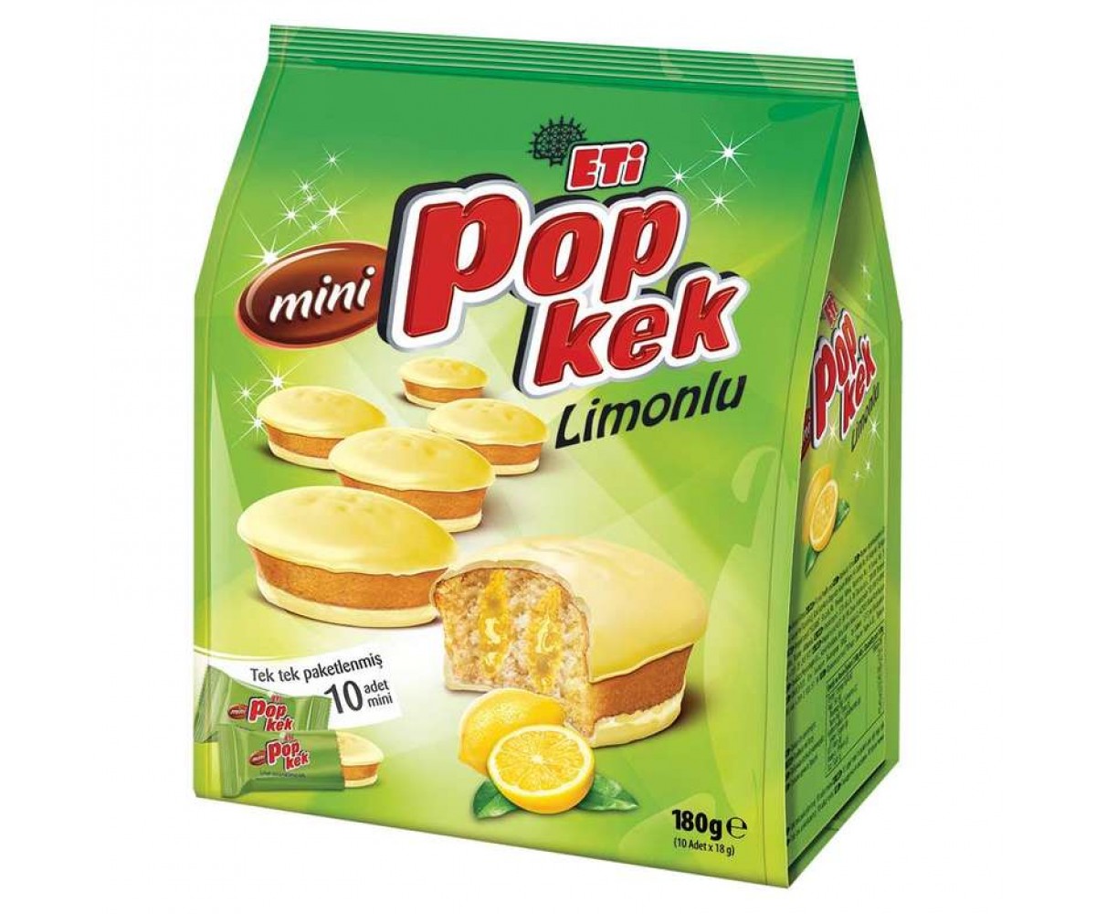 Eti Limonlu Mini Popkek 180 G