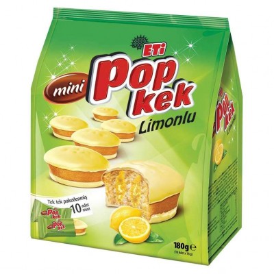 Eti Limonlu Mini Popkek 180 G