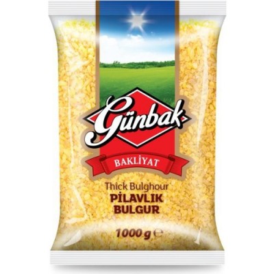 Günbak İri Pilavlik Bulgur 1 Kg
