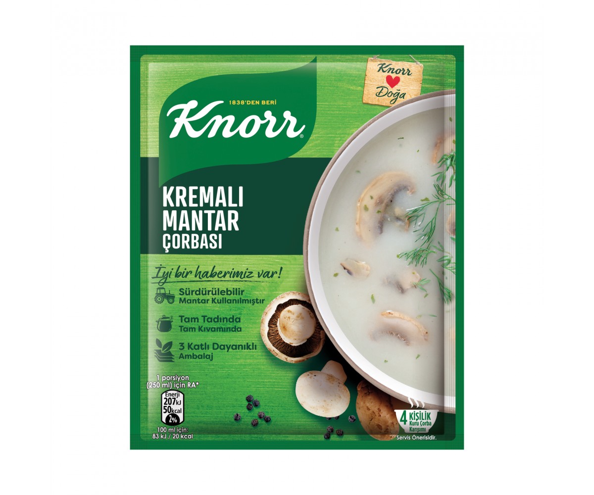 Knorr Kremalı Mantar Çorbası 63 G