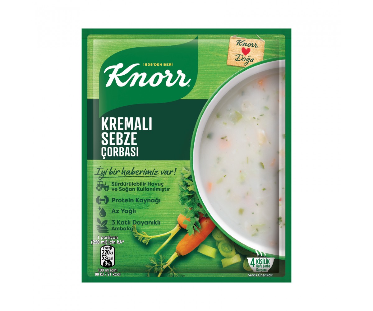 Knorr Kremalı Sebze Çorbası 65 G