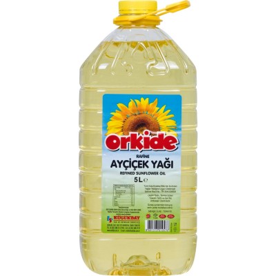 Orkide 5 L Pet Şişe Ayçiçek Yağı
