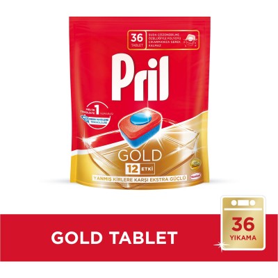 Pril Gold Bulaşık Makinesi Deterjanı 36 Tablet