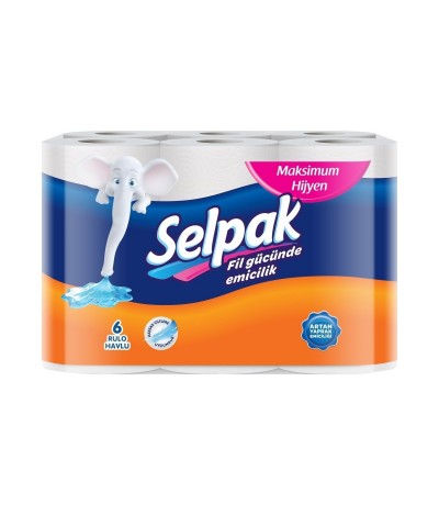 Selpak Kağıt Havlu 6'lı