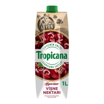Tropicana Meyve Suyu Afyon Vişnesi 1 L 