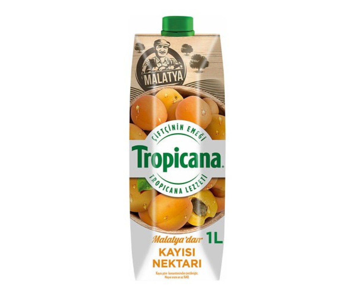 Tropicana Meyve Suyu Malatya Kayısısı 1 L 