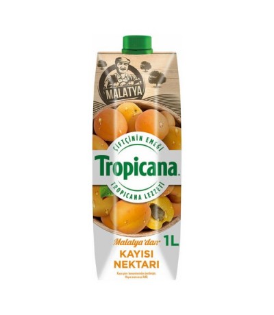 Tropicana Meyve Suyu Malatya Kayısısı 1 L 