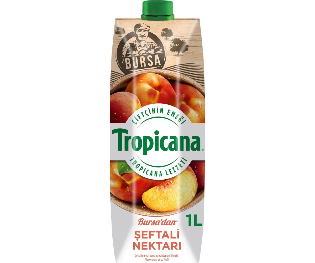 Tropicana Bursa Şeftali Nektarı 1 L