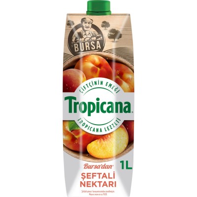 Tropicana Bursa Şeftali Nektarı 1 L