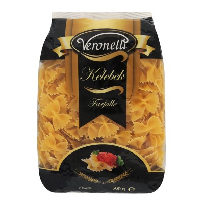 Veronelli Kelebek Makarna 500 G