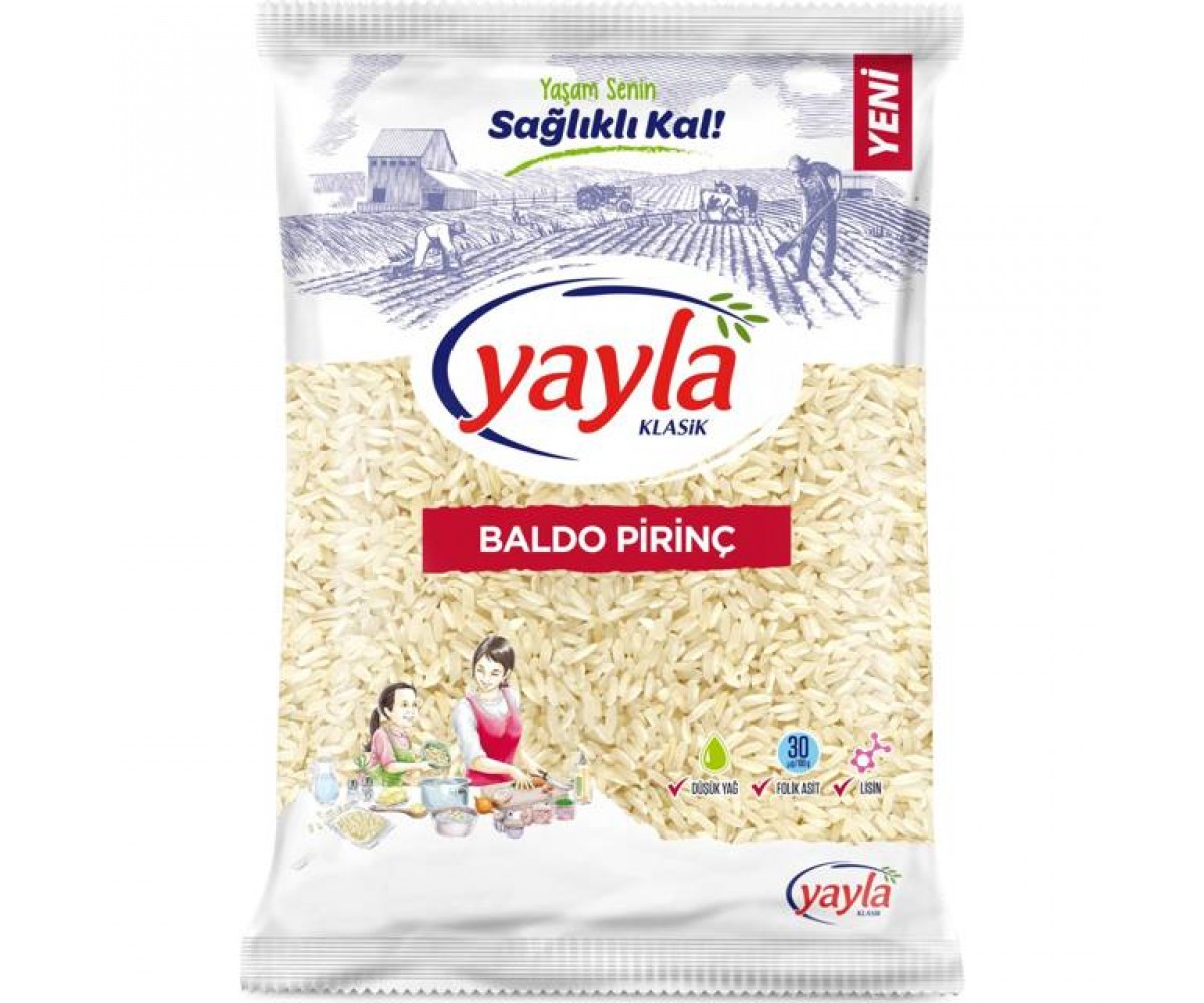 Yayla Baldo Pirinç Gönen 4 Kg