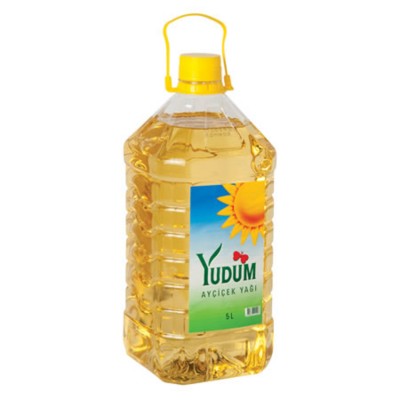 Yudum Ayçiçek Yağı 5 L Pet Şişe