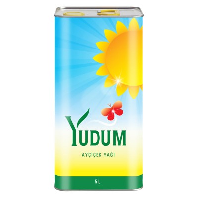 Yudum Ayçiçek Yağı 5 L Teneke