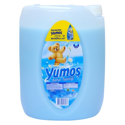 Yumoş Çamaşır Yumuşatıcısı Bahar Tazeliği 5 L